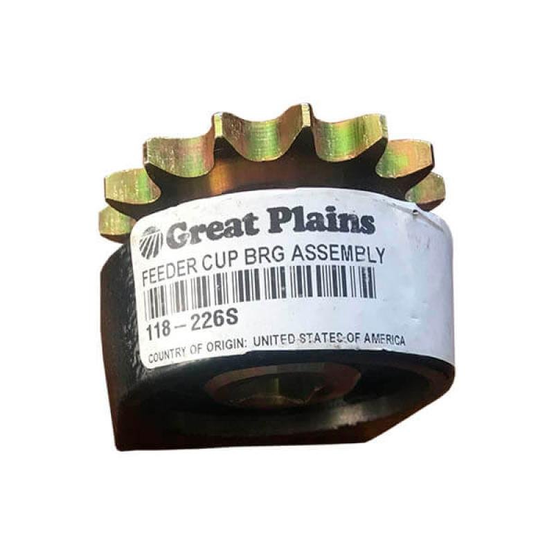 118-226S Gear with housing assembly, z=15 (118-508D+118-336D+822-103C) for GREAT-PLAINS seeder