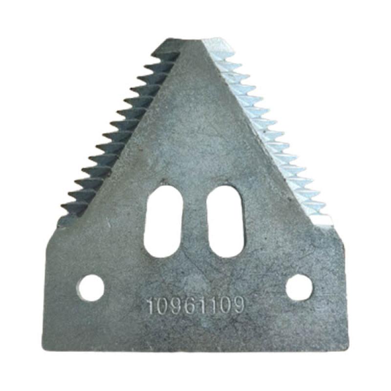 Z52672 Cutter segment for the header, large cutout, John Deere (NCM)