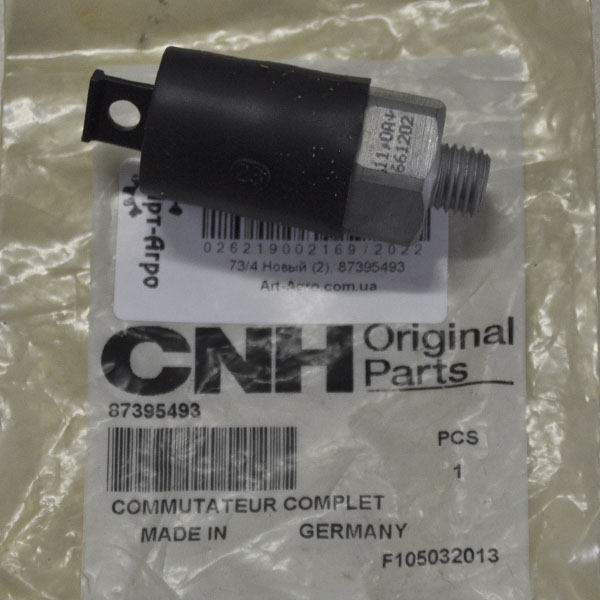 87395493 Czujnik temperatury oleju hydraulicznego CNH