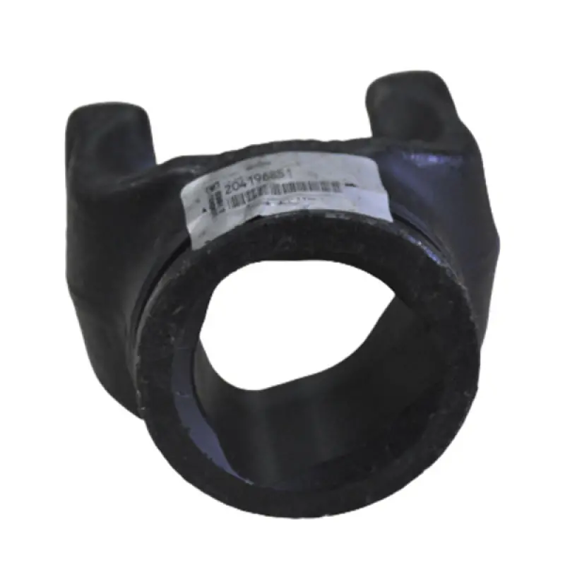 204196851 Yoke of the cardan shaft tube (triangular profile) 63mm cross 41x108