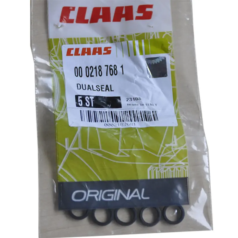 0002187681 Pierścień uszczelniający podwójny 10x7,6x3,6 CLAAS