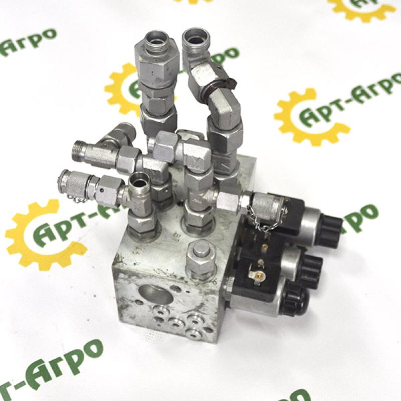 00111176 Pressure valve block for Horsch (Hygac) seed drill.