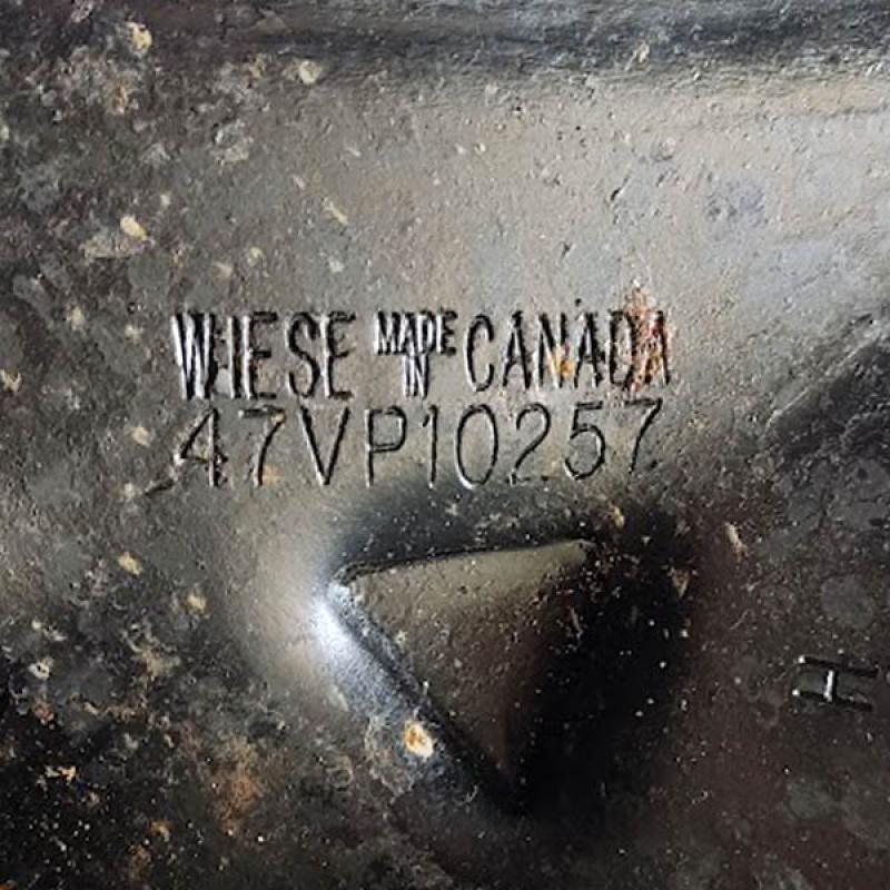 47VP10257 Лапа стрілчаста 10.25"/260 мм WIESE