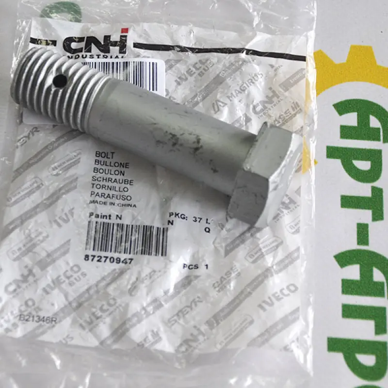 87270947 Bolt 1"-8 X 3"3/4, CNH