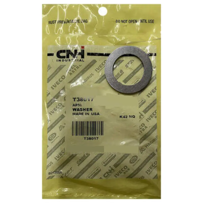 T38017 Washer 1.552" OD x 0.93" CNH