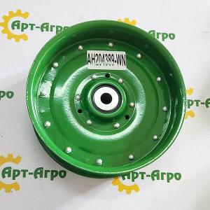 AH204389 Rolka napinająca napęd podajnika John Deere (analogowa)