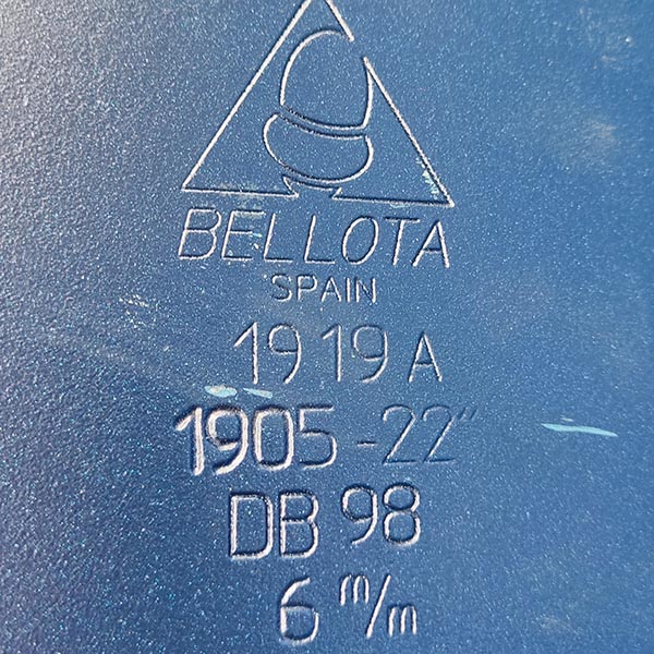 6-1905-22 DB98 Диск борони гладкий 22" (560мм) X 6мм під квадрат John Deere (Bellota)