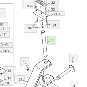A80339 Palec John Deere