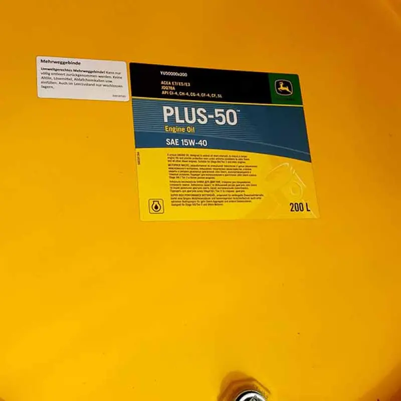 PLUS 50 SAE 15W-40 Масло моторне (200 L)