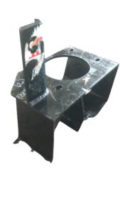 H154967 Mounting bracket for MKSh gearbox conversion to Schumacher John Deere system (analog)