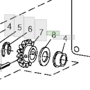 A61848 Pralka John Deere