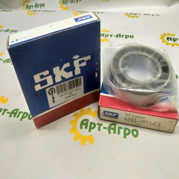 6211-2RS1/C3 Łożysko kulkowe jednorzędowe SKF