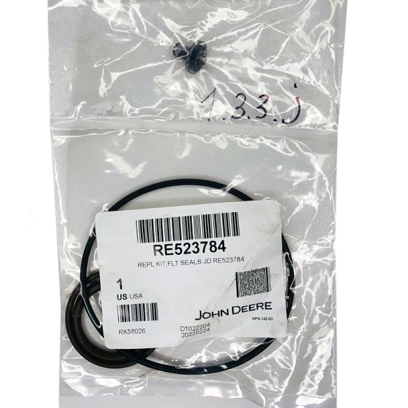 RE523784 Zestaw uszczelek obudowy filtra oleju John Deere