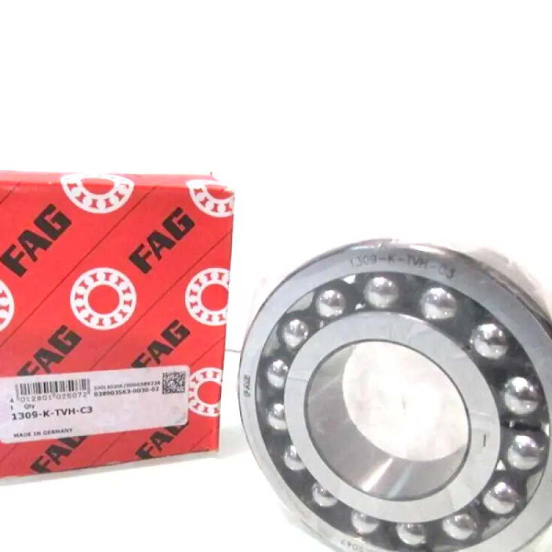 1309-K-TVH-C3 FAG Double Row Ball Bearing with Tapered Inner Ring