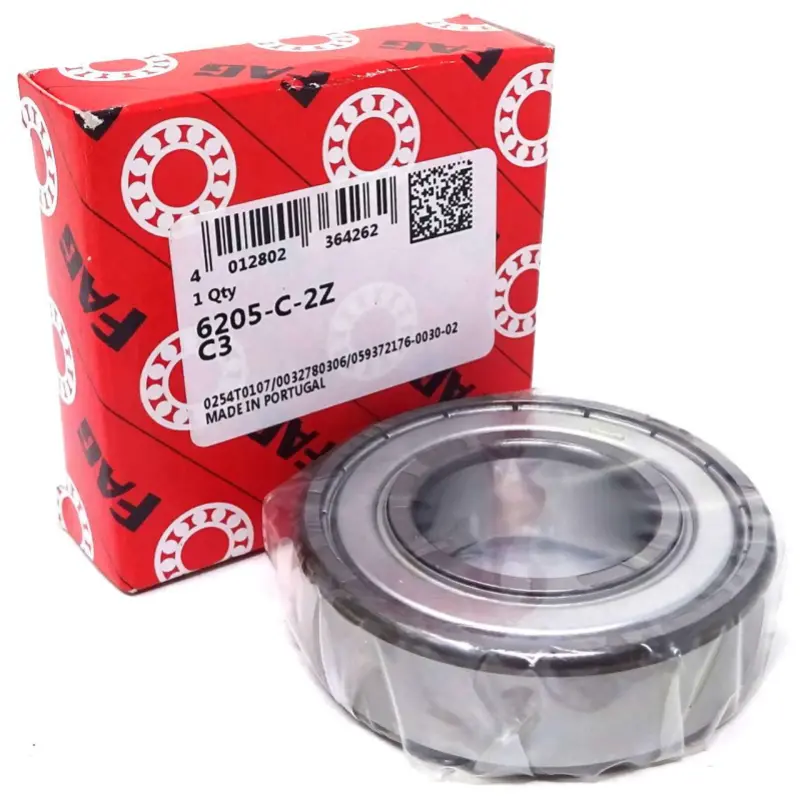 6205-C-2ZC3 Ball Bearing Single Row FAG