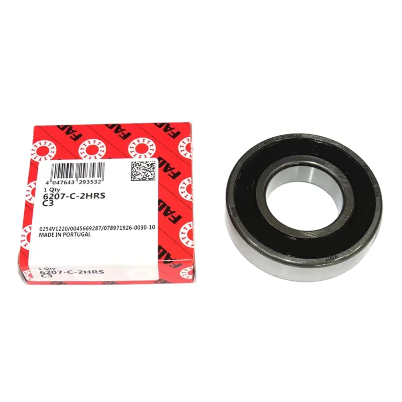 6207-2RS-C3 FAG Single Row Ball Bearing