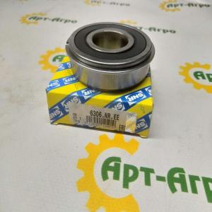 6306.NR.EE SNR Single Row Ball Bearing with Groove and Locking Ring