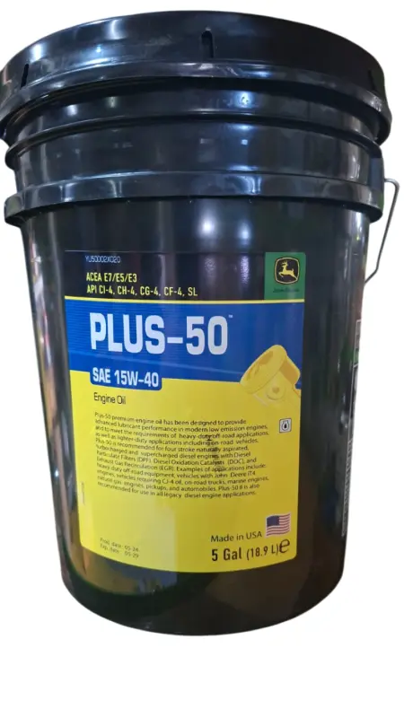 PLUS 50 II 15W-40 Olej silnikowy John Deere (18,9 l)