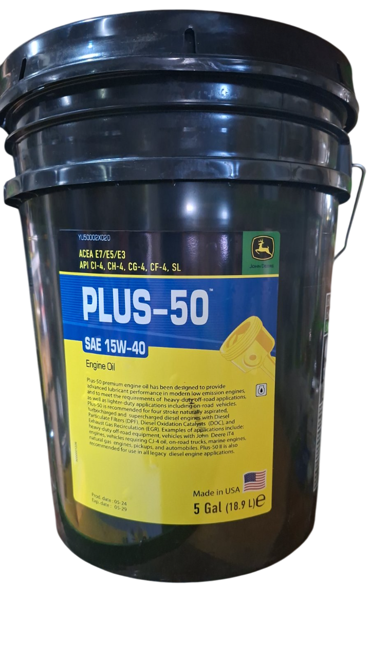 PLUS 50 II 15W-40 John Deere Engine Oil (18.9 l)