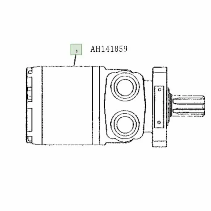 AH141859 Hydraulic Motor John Deere