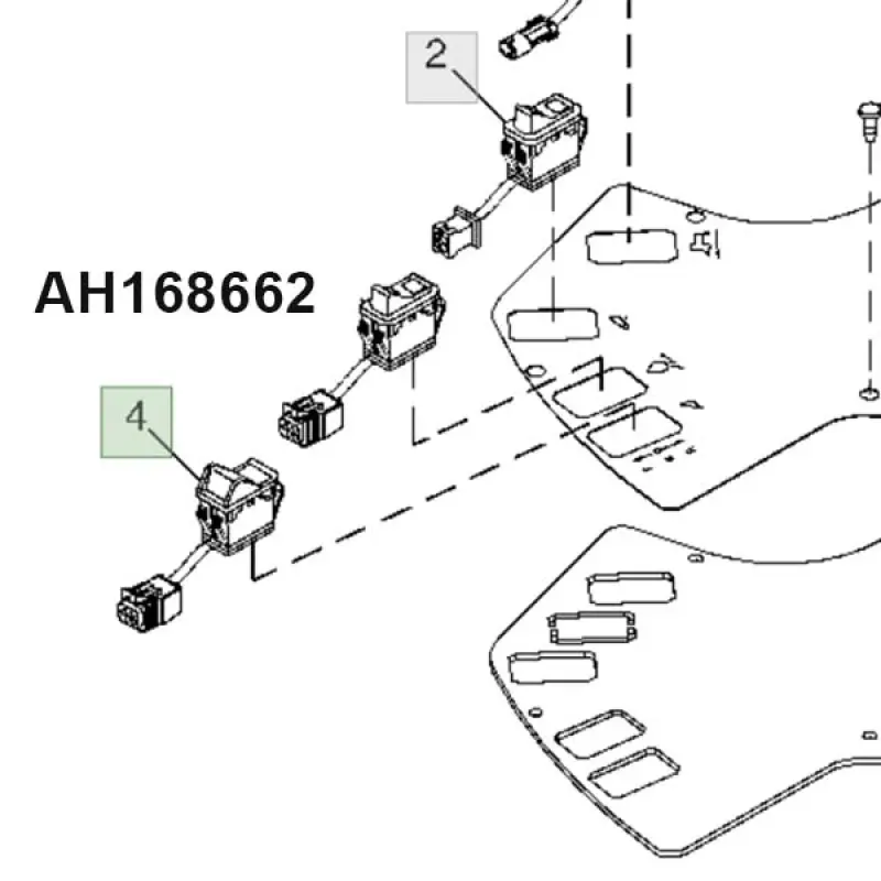 AH168662 Przełącznik John Deere