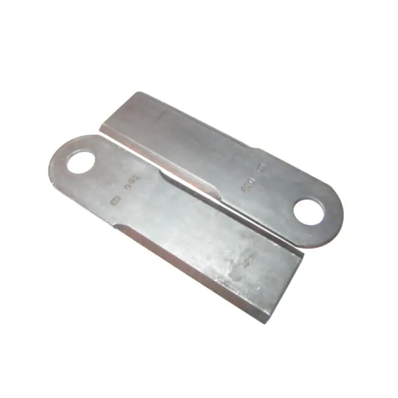 AH205910 Movable knife of the smooth shredder (set of 8 pcs.) 180x50x3.3 mm John Deere