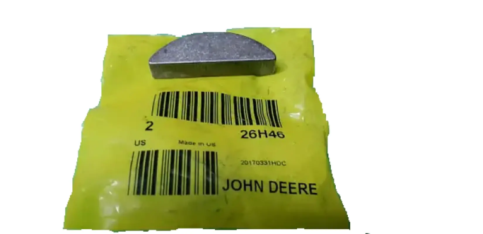 26h46 Shaft Key John Deere