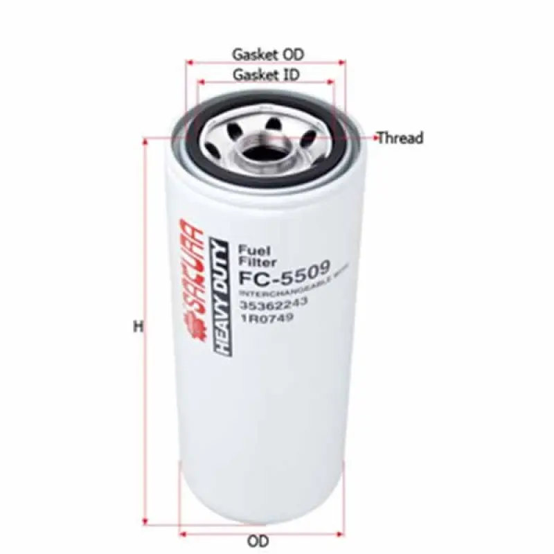 FC5509 Filtr paliwa SAKURA