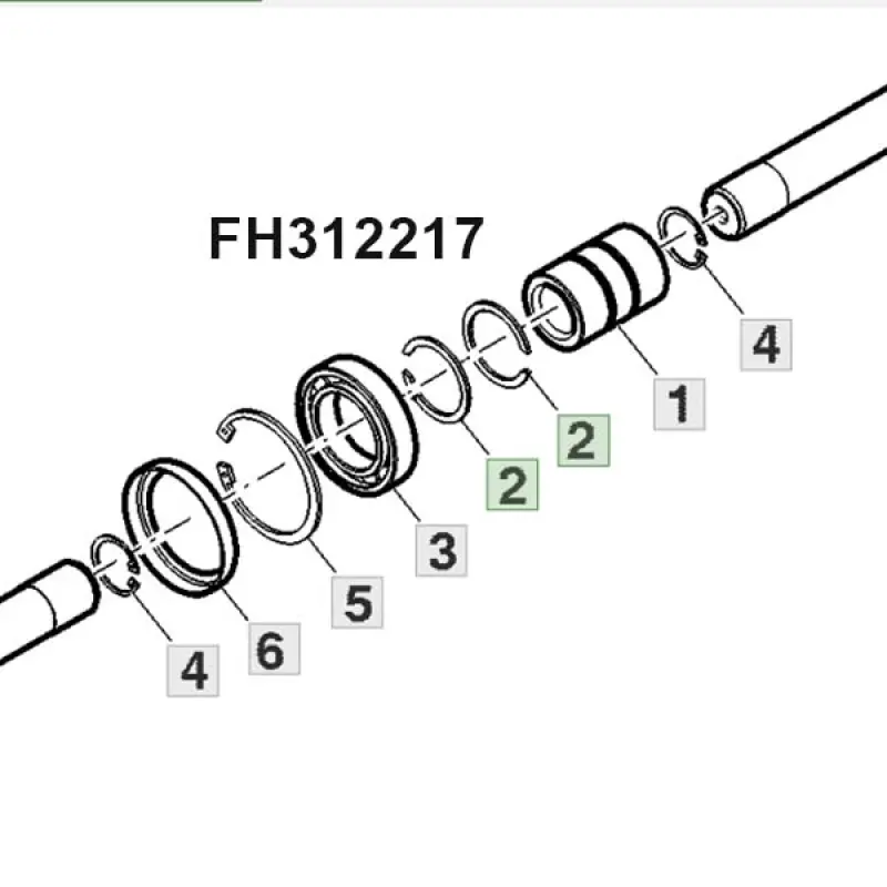 FH312217 John Deere Ring