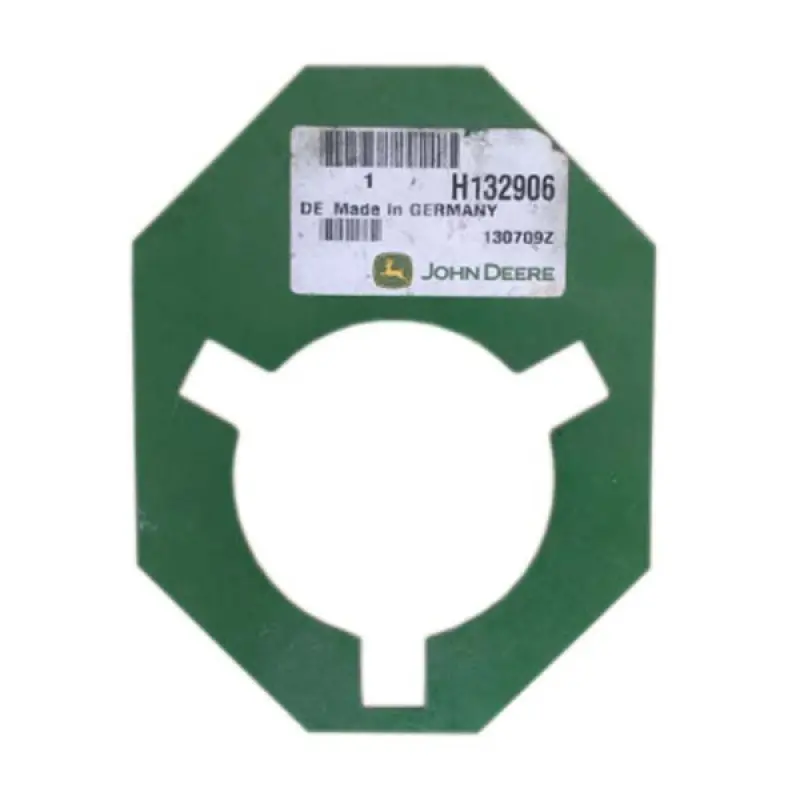 H132906 Plate John Deere