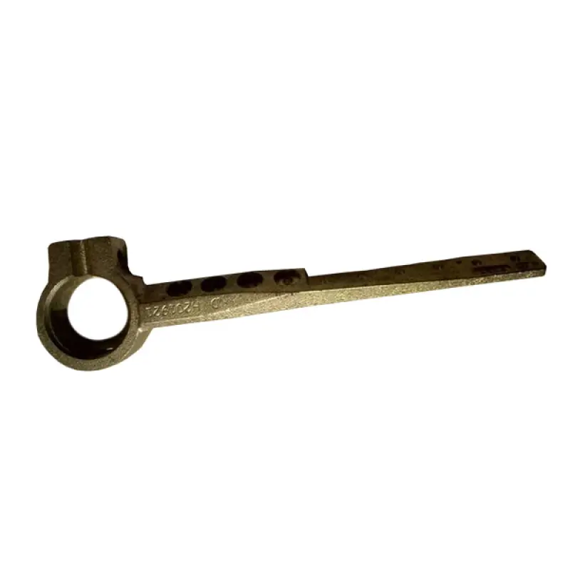 H201921 Heel of the John Deere mower
