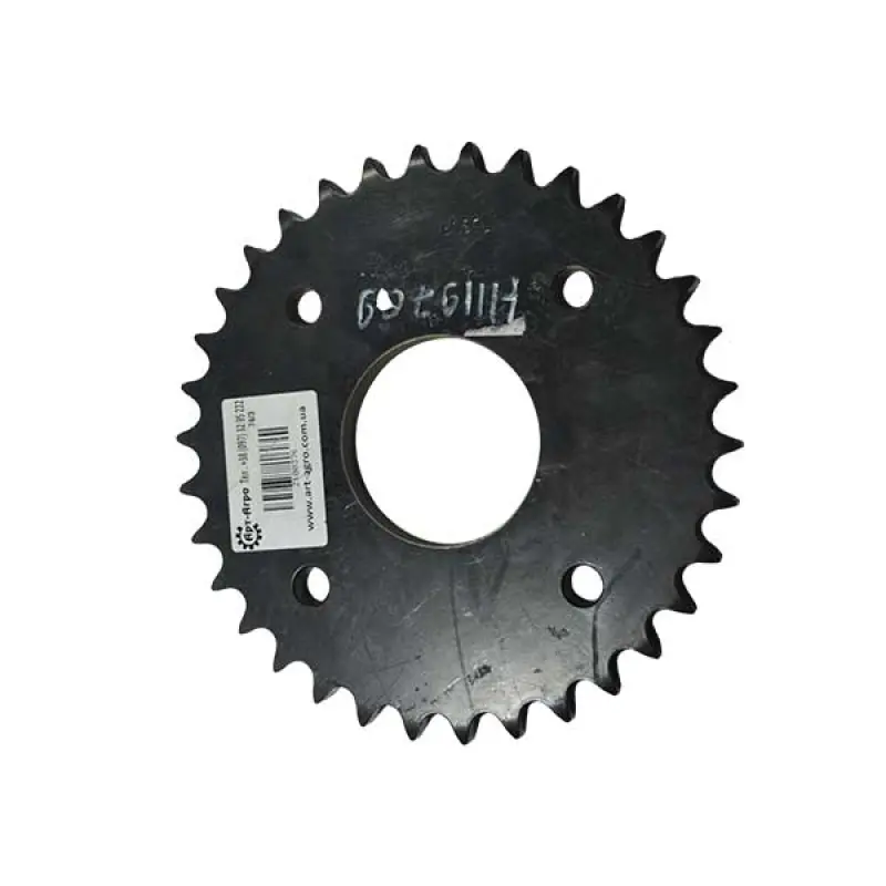 Z100376 Gear Z34 of the upper clutch shaft of the inclined chamber (advance) 9580 John Deere