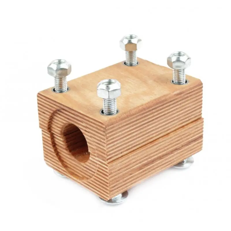 0006182542 Wooden Bearing for the Straw Shaker of Claas Combine - 61x80x105 mm (JAG)
