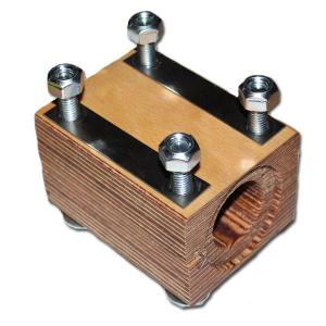 678258 Wooden straw shaker bearing for Claas combine - 60x80x105 mm [TR] (678258 , 000678258) (JAG)