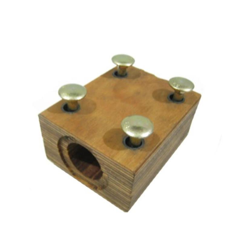 000678522 Drewniane łożysko 678522 wytrząsacza słomy do kombajnu Claas - 61x100x124 mm [TR] (JAG)