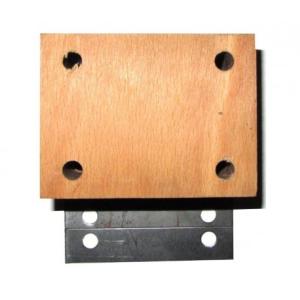 1720742M91 Drewniane łożysko do wytrząsacza słomy kombajnu Massey Ferguson - 100x75x55 mm