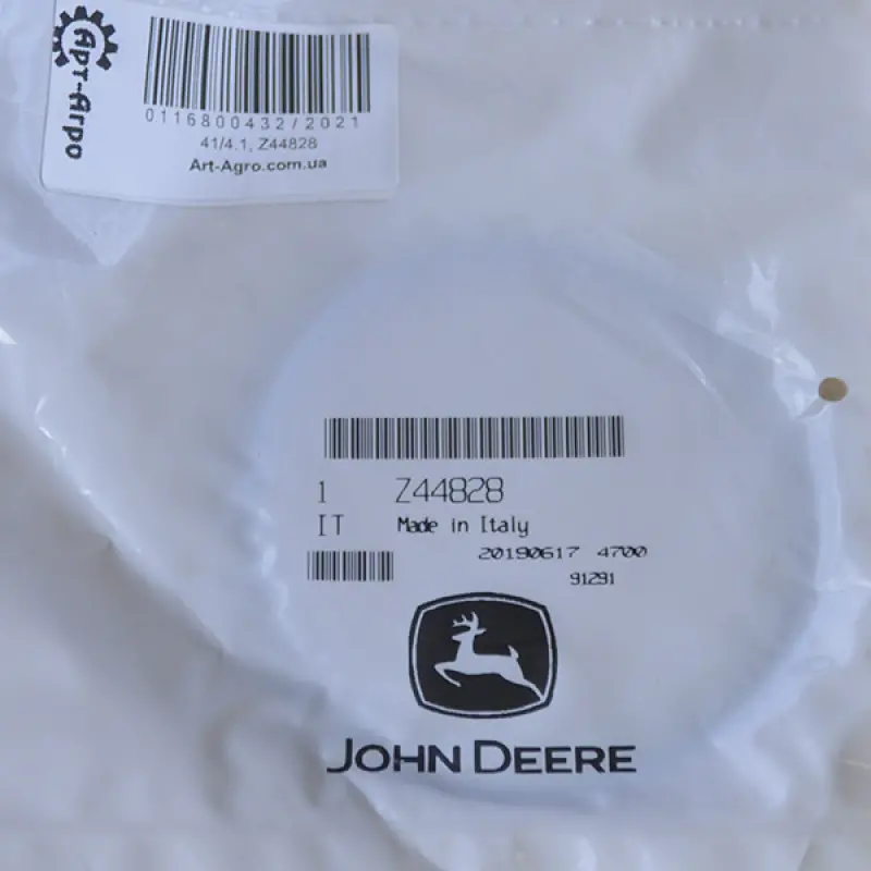 Z44828 O-ring wariatora John Deere