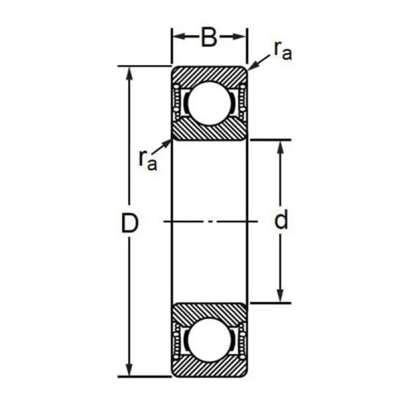 6018-2RS ZVL Ball Bearing Single Row