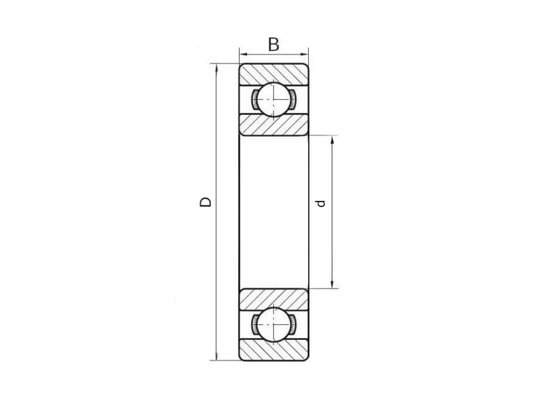 6311 HARP Ball Bearing Single Row
