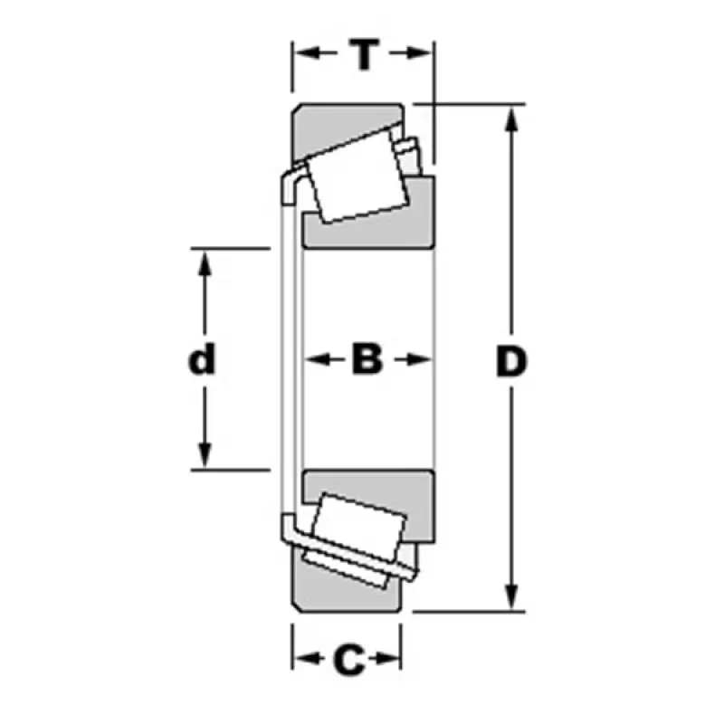 32005AX KLF-ZVL Tapered Bearing