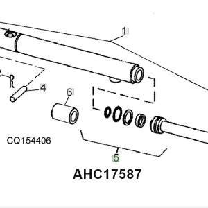AHC17587 Hydraulic Cylinder Repair Kit John Deere