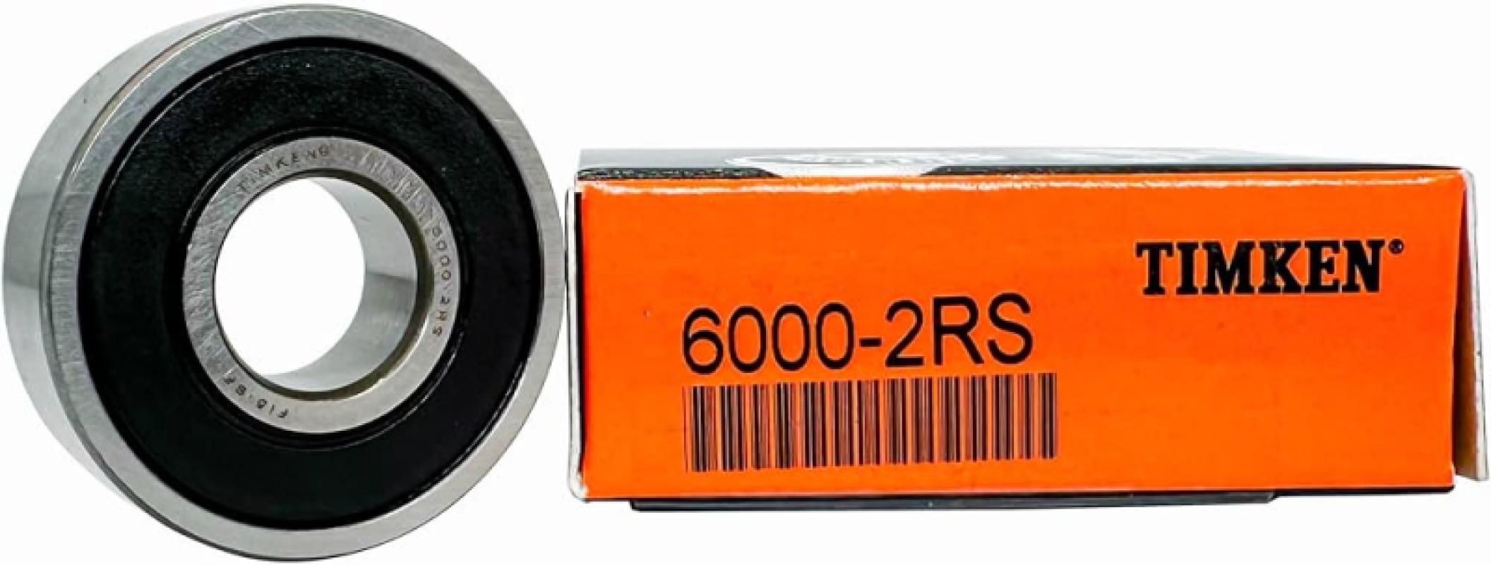 6000 2RS TIMKEN Łożysko kulkowe jednorzędowe