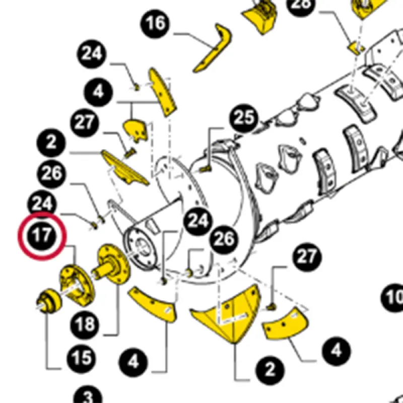 84328722 Bearing Housing CNH