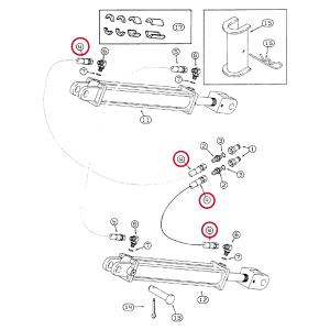 134209A1 Hydraulic Hose CNH
