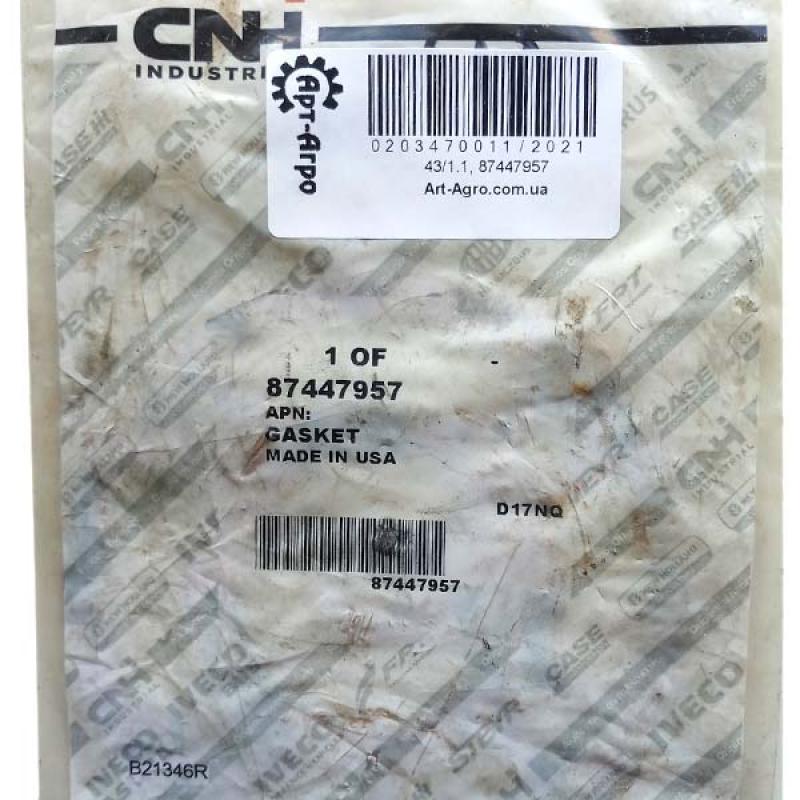87447957 Uszczelka filtra oleju CNH