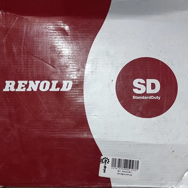 Renold 20B-1 Simplex Roller Chain, 2.5 m, Renold SD chain