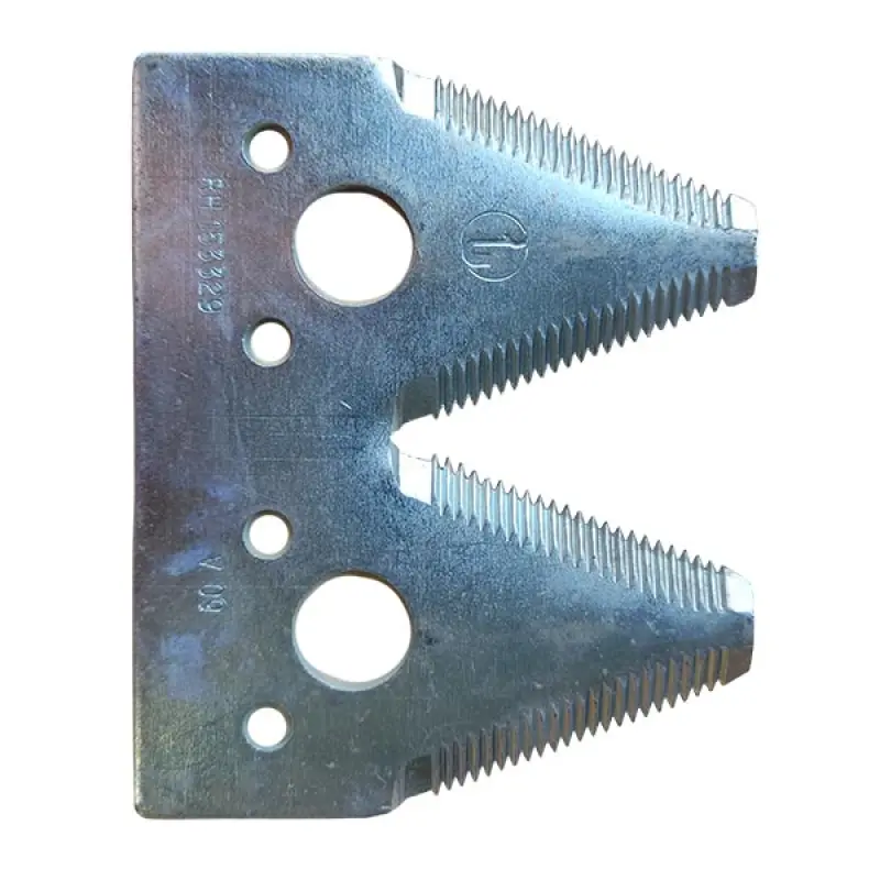 H153329 Double knife segment of the cutter bar (fine serration) John Deere (RADURA)