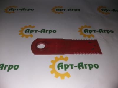 755875.0 Serrated Knife with Sleeve 175x50x4 (D-20) AGV Germany