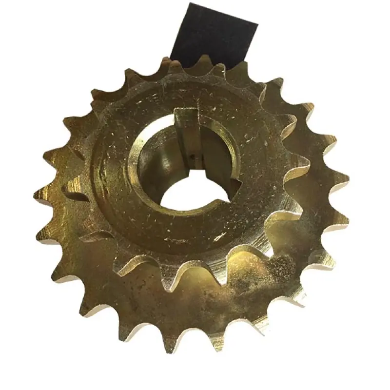 AH125782-UA Double chain sprocket for the reverse drive of the inclined chamber John Deere