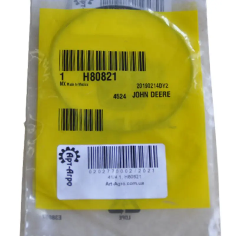 H80821 Sealing Ring John Deere
